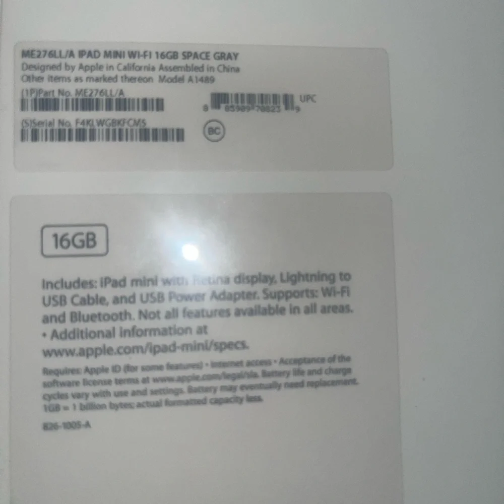 iPad Mini SPACE GRAY - Picture 3 of 3